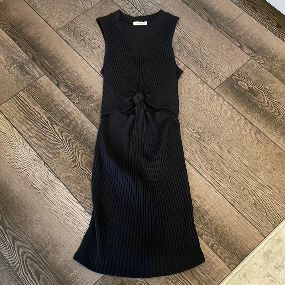 Cutout tank dress